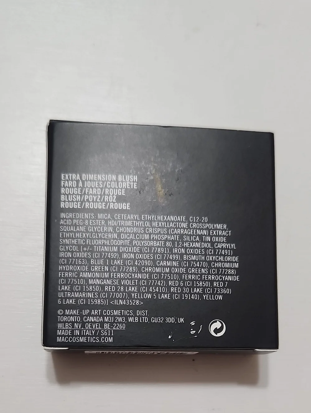 MAC Sweets For My Sweet Extra Dimension Blush
